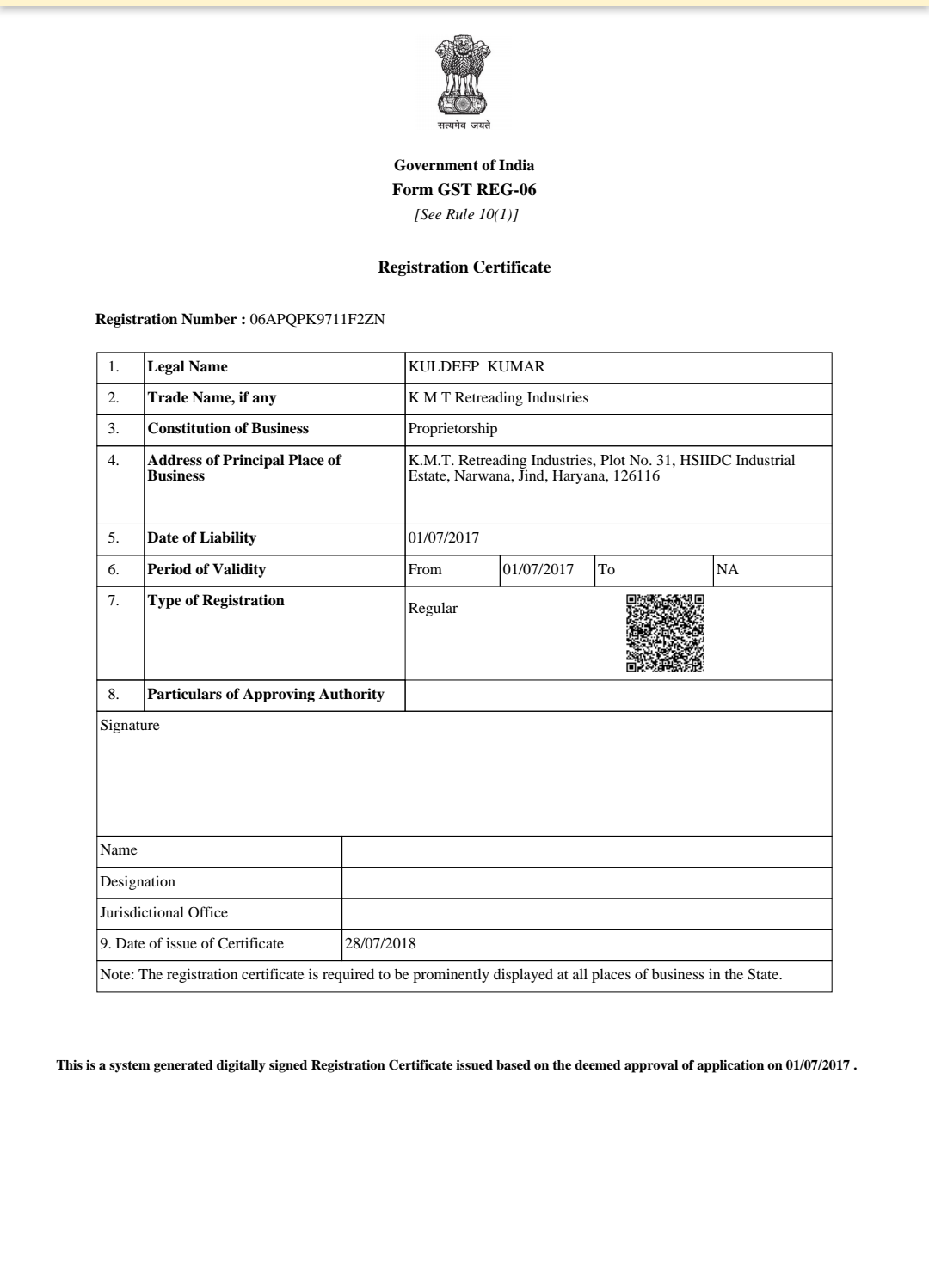 GST Registration